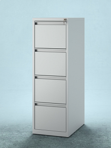 Metalowe szafy na kartoteki pozwalają na prawidłowe segregowanie wszystkich dokumentów w firmie.